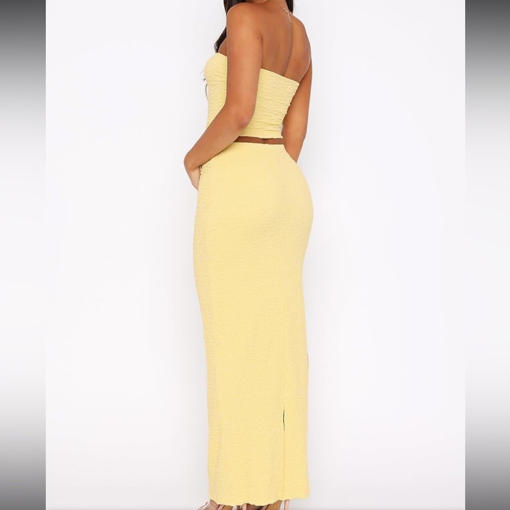 Two piece skirt set